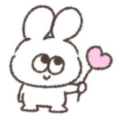 Cute, cute, cute chubby rabbit