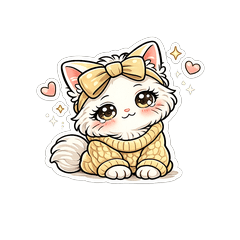 Trendy Girl Cat