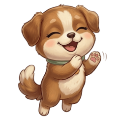 Simple and Cute Dog (Minimalist) PART3