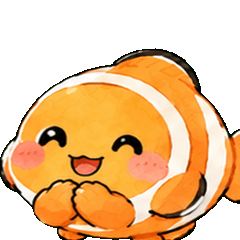 Poyo Poyo Anemonefish by Hidamari