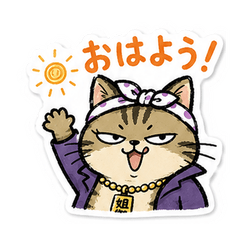 Anego Cat Stickers