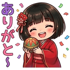 Cute LINE stickers 1118