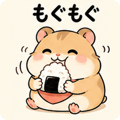Foodie Hamster Stickers!