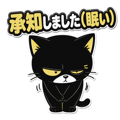 Polite Black Cat Truths