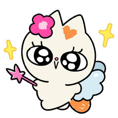 Lalala White Cat - NoiNoi