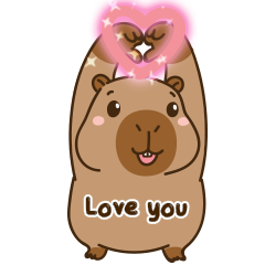 cute chubby capybara V14[EN] Animate3