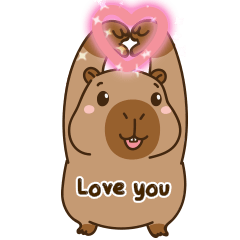 cute chubby capybara V14[EN] Animate3