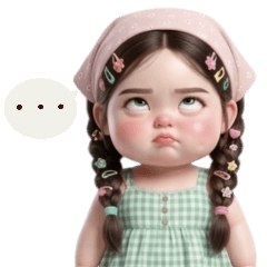 Yuko The Puffy Cheeks Girl