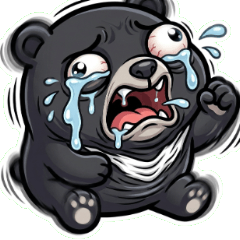 Doodlestyle Grumpy Bear