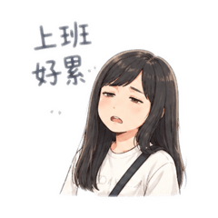上班累累喔