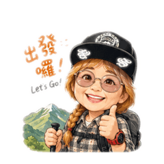 小甜甜爬山趣