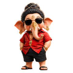 Cute Lord Ganesha V.9 (Big)