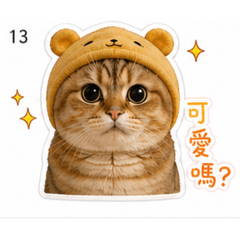 可愛黑金漸層
