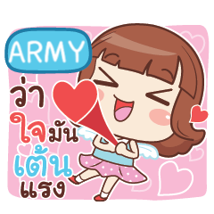 ARMY lookchin with pupply love e