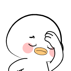Little White Duck 3 : Animated Stickers
