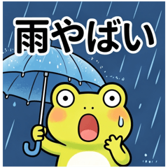 Rainy Frog Alert
