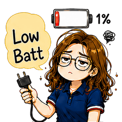 Power Saving Office Girl