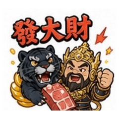 虎虎虎武財神帥氣陳大叔