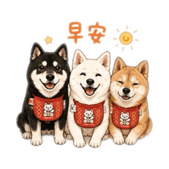柴柴三人行