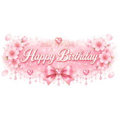 Birthday deco message Apr-Sep