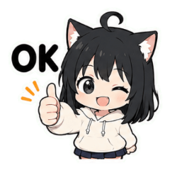 Miina-chan stickers