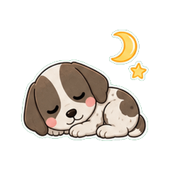 波音達犬奶油色鹽系 1