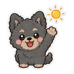 穆迪犬奶油色鹽系 1