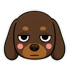 臘腸犬 顏微妙 1☆
