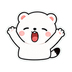 白鼬麻糬臉 1※