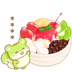 Squirrels and Summer Food custom