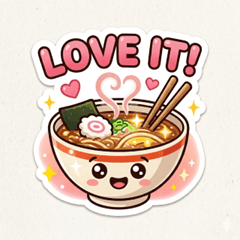 Sushi & Ramen Mood Sticker