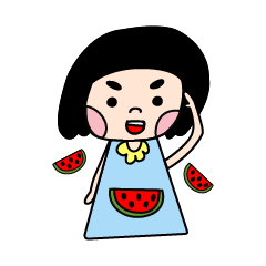 Baibao Bag watermelon girl