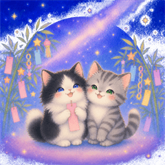 Mie and Mister Tanabata Stickers