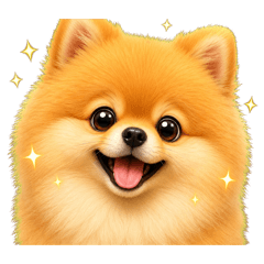 Big Face No Text Reactions Pomeranian