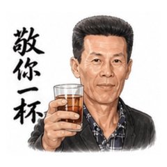 爸日常來一杯