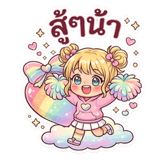 Pastel Rainbow Cutie