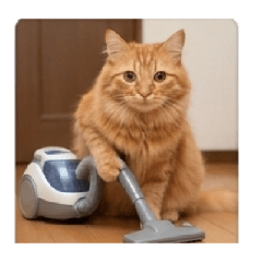 The Orange Tabby's Household Chores