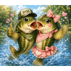 Friendly Black Bass