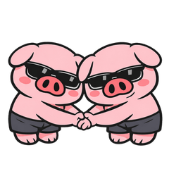 Easy to Use! Sunglasses Pig Vol.2