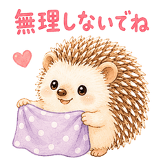 Fluffy_Hedgehog Daily Stickers