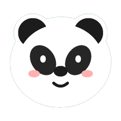 熊貓麻糬臉 1※