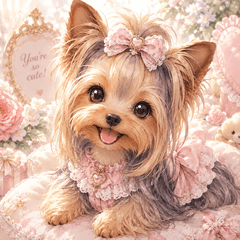dog yorkie dog