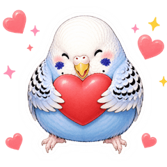 My Lovely Pets budgie Japanese greeting