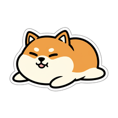 Lazy Shiba Inu (Work & Office Life)