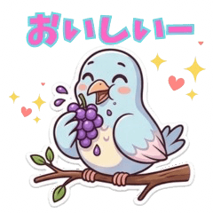 Cute Little Bird Stickers 6