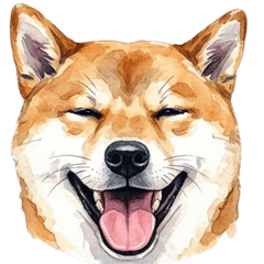 Healing & Empathy Shiba Stamps "More"