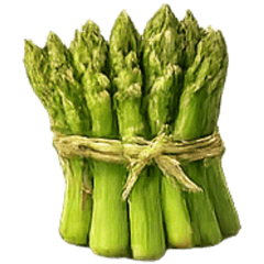 Seasonal vegetables in May and June