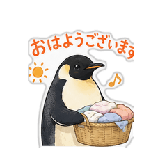 Penguin - Daily Life Stickers