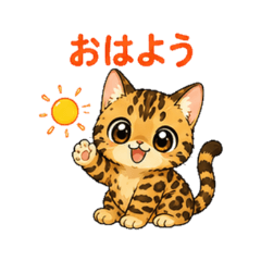 Bengal Cat's Everyday Reactions
