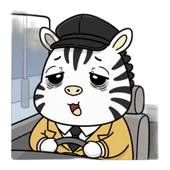 Zebra Taxi Driver Real Voice